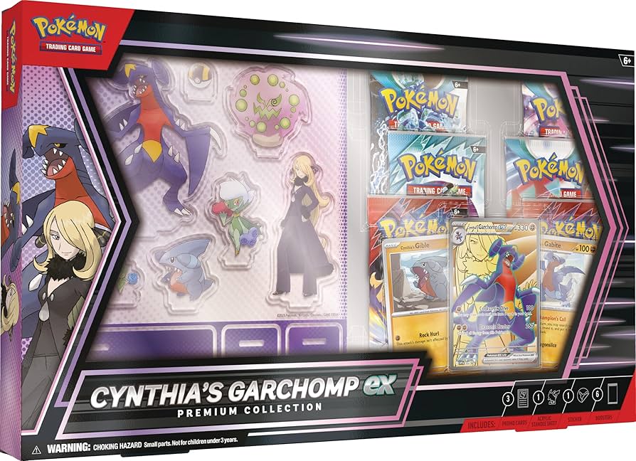 Pokemon TCG: Cynthias Garchomp Ex Premium Collection